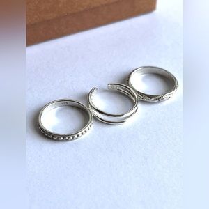 Silpada sterling silver rings